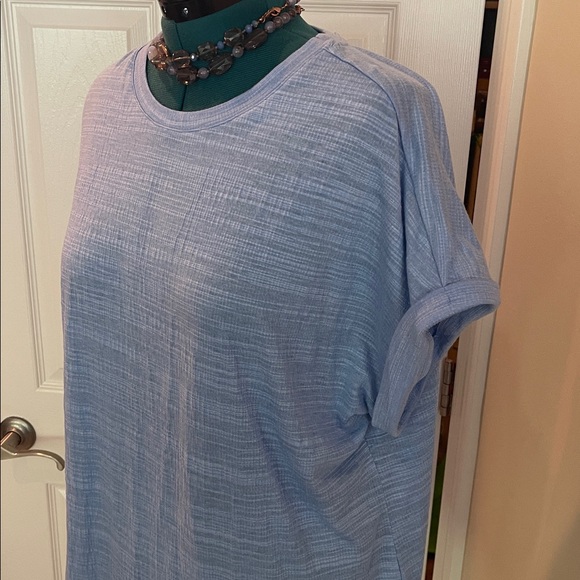 Blue Women's short sleeve Top - Picture 3 of 7